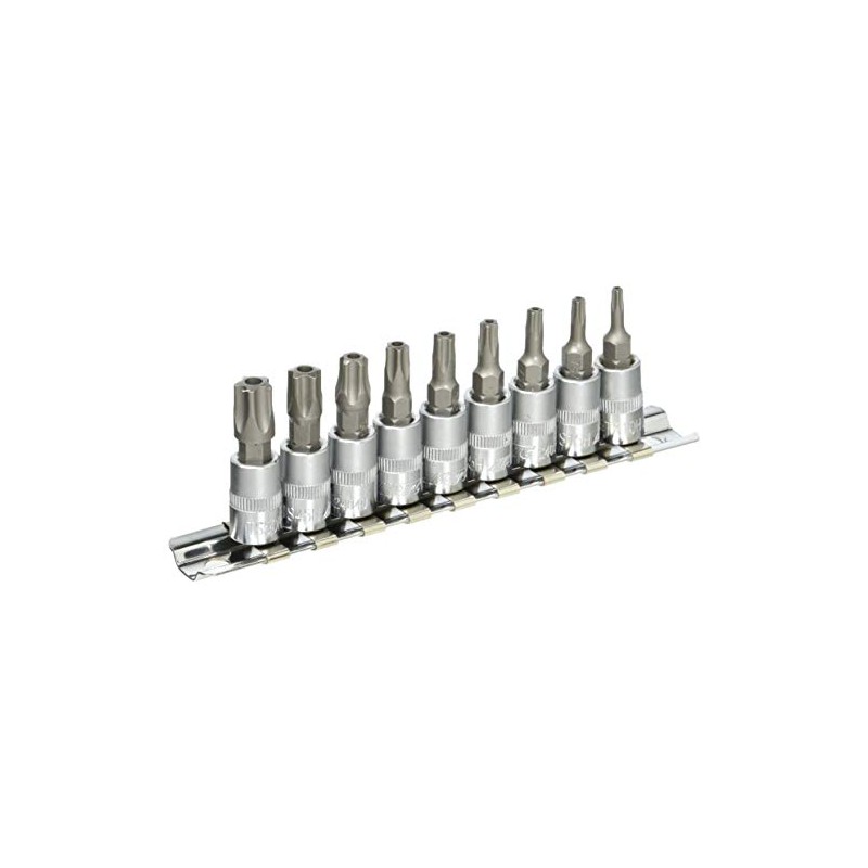 JTC 9pcs Star Plus Socket Set Pentalobe Bit Socket Set