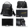 Naudamp Men's Shoulder Bag Fashion PU Leather Shoulder Bag Leisure