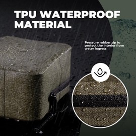 ROCKBROS Bicycle Saddle Bag Mini Bicycle Bag Waterproof and Lightweight Seat Post Bag for Road Bikes MTB Compact and Portable Bicycle Accessories