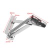 TOPINCN Lift Up Hinge Stainless Steel Cabinet Stay Flap Top