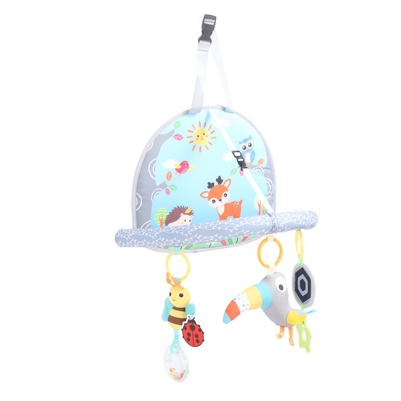 Baby Car Backseat Toy Adjustable Safe Educational Car Travel Newborn