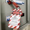 SAFBY Lockout Tagout Tags, 5.7"x2.9", OSHA Compliant, Loto Lock Out