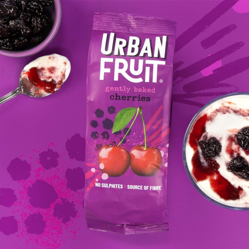 URBAN FRUIT Cherry - Sharing Pack - Gently Baked Fruit