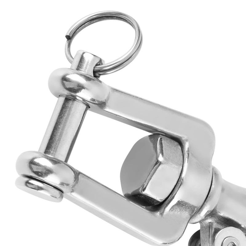 Load Hook, Slip Hook with Latch, Stainless Steel Chain Hook,