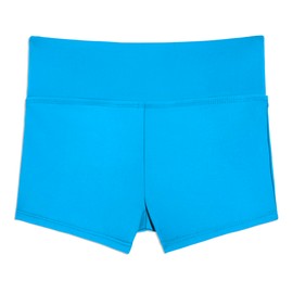 KNIX Kt Teen Period Swim Short, Period Swimwear for Teens, Swim Bottom, UPF 50+ Fabric, Machine Washable - Marina, Small