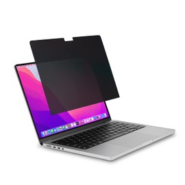 Kensington MP14 Magnetic MacBook Pro Privacy Screen for 14 inch MacBook Pro (2021-2024, M1, M2, M3, M4, Pro, Max), Removable Laptop Privacy Screen, Anti Glare Blue Light MacBook Mac Screen Protector