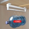 GIVROLDZ Extendable Clothes Rail, 350 mm/13.78 Inches, Multifunctional Trouser Holder