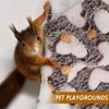 XoeLLe Guinea Pig Hammock, Double Layer Ferret Cuddly Cave Rats
