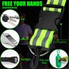 Reflective Taski Reflective Belt, Running/Dog Walking/Cycling/Traffic Control/Construction/Climbing/Fishing/Camping, High Brightness, Adjustable,