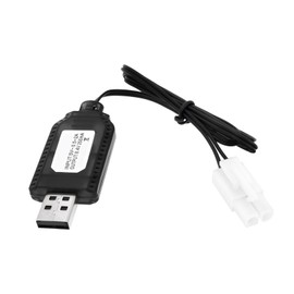 OTOTEC 8.4V NiMH/NiCd Battery Charger Cable with Standard 2P Plug 250mA Compatible with RC Car RC Tank RC Plane RC Boat