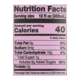 UD_Culture Pop Soda Case of 6-4/12 Fz Wild Berries Flavor Probiotics