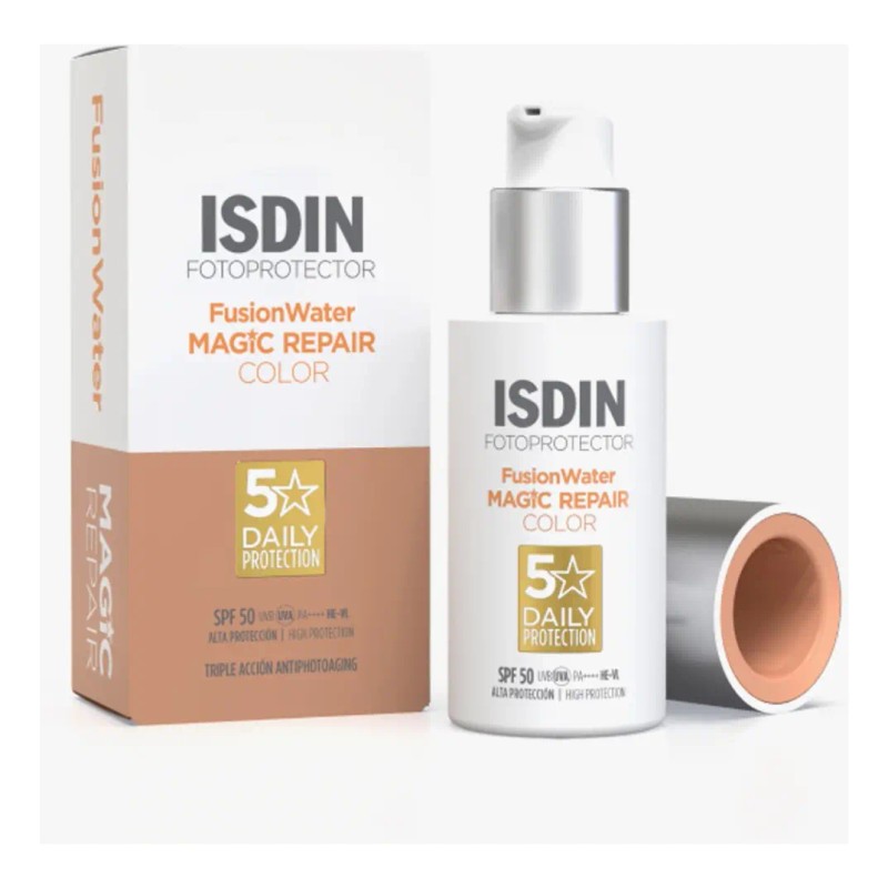 Protector Fusion Water Magic Repair Color Spf50 50ml Isdin