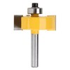 Yakamoz 1/4 Inch Shank Rabbet Router Bit with 6 Bearings