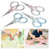 2Pcs Retro Scissors CrossStich Embroidery Sewing Yarn Thread Shears with