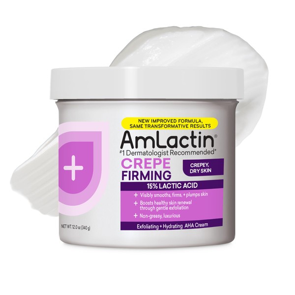 AmLactin Crepe Firming Cream - 12 oz Body Cream with