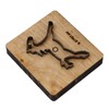Leather Cutting Die Horse Shape Sharply Clean Edge Alloy Steel