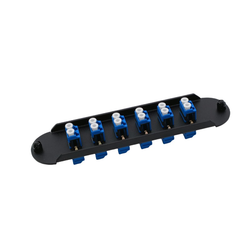 2PACK Fiber Optic Hardware Adapter Panel with LC Duplex SM