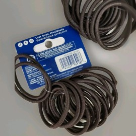 Goody (45) Brown Goody Ouchless Elastics Holders Hair Ties Bundle/Lot of 3 Packs NEW!