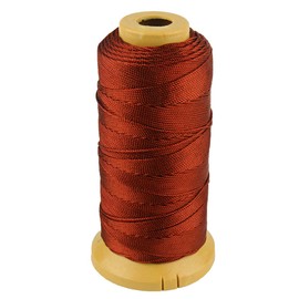Twisted Nylon Line Twine String Cord for Gardening Marking DIY Projects Crafting Masonry (Brown, 1mm-656 feet)