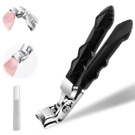 Outfany Nail Clipper, Sherum Nagelmeister Pro, Cumulus Clipmaster Toe Nail Clipper, Wide Jaw Opening Nail Clipper, Multifunctional Stainless Steel Nail Clippers