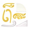 7pcs Sewing Rulers Kit French Curve Drafting Drawing Template Straight