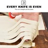 3 Wheel Pastry Cutter, Stainless Pizza Slicer Pasta Making Tool