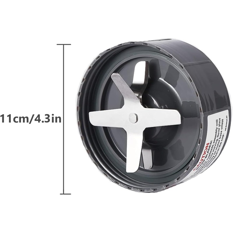 Cuchilla Mezcladora，Compatible con Licuadoras de 600W (forma de cruz)