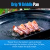 SnS Grills Slow ‘N Sear Cast Iron Drip 'N Griddle