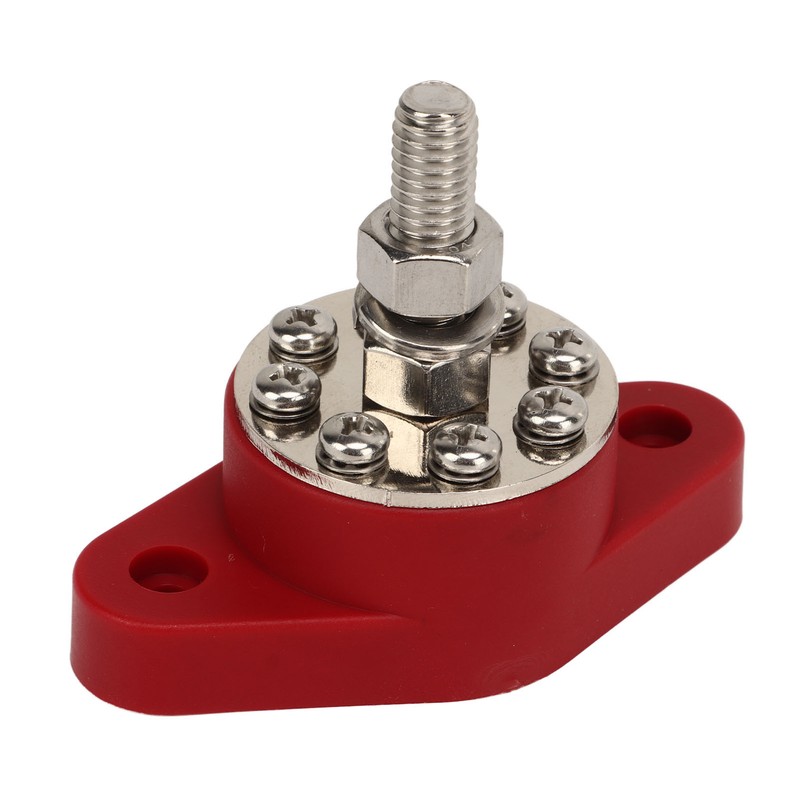 Power Distribution Block 8 Terminal 3/8in Stud DC48V 180A Universal