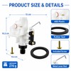 RV Toilet Water Valve Kit for Leak Repair – 31705
