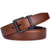 Beltox Men’s Belt Dress Casual Reversible Leather 1.1” w Roller