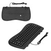 USB Keyboard Durable Plastic 87 Keys KB‑301B Keypads General Ergonomically