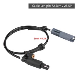 Car ABS Wheel Speed Sensor Front Left & Right Wheel Speed Sensor Wiring Harness for E36 3 Series M3 Z3 434521163027