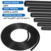 Vacuum Line Kit, 6PCS 5Ft Vacuum Hose Automotive With 64PCS