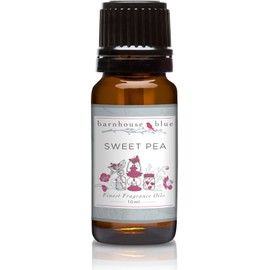 Barnhouse Blue Sweet Pea Premium Grade Fragrance Oils - for Candle, Soap Making, & More - 10ML
