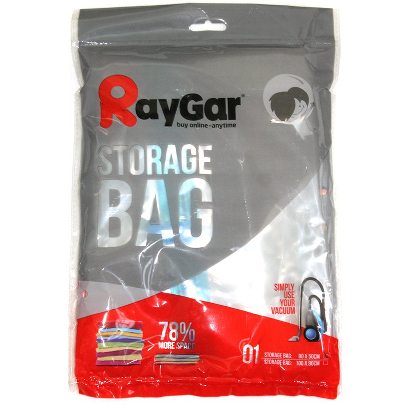 RayGar 6 Bags Pack Vacuum Compressed Storage Saving Bags 70
