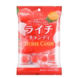 Kasugai Japanese Lychee Hard Candy Japan 4.05 oz . Free Shipping !!
