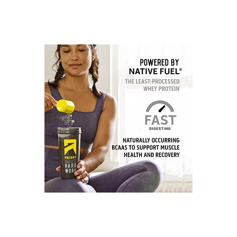 Ascent Native Fuel Whey Polvo Proteínico con Suero de Leche