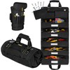 Tool Roll Bag, Roll Up Tool Bag with Pockets, Heavy