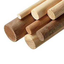 Cindoco Maple Dowel 1" Round, Single Piece