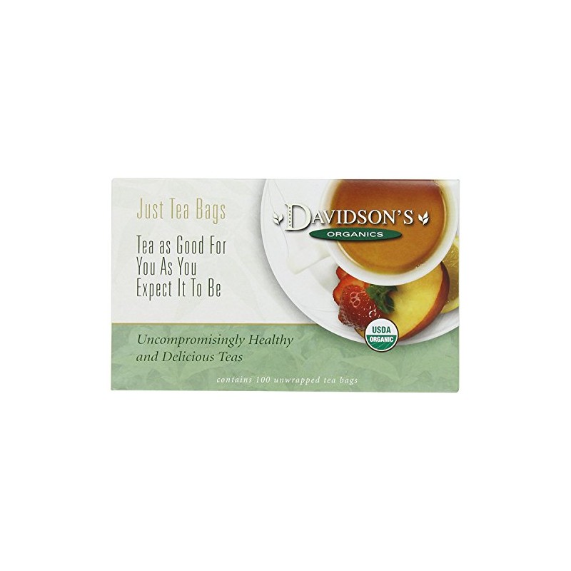 Davidson's Organics, Cherry Vanilla, 100-count Unwrapped Tea Bags