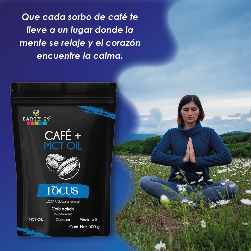 Earth Co | Café + MCT Oil Focus | Con