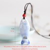 POYAMUSE Ceramic Fish Whistle Pendant Necklace for Women - Handmade