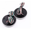 PAISION Clear Lens Rear Bumper Reflector LED Brake Tail Light