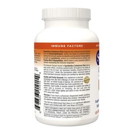 Symbiotics Colostrum 120ct Chewables Plus - Immunity Support for Adult & Kids - Lactoferrin Supplement & Colostrum Protein - Supports Digestion & Gut - 25% lgG Antibodies, Gluten Free - Orange Creme