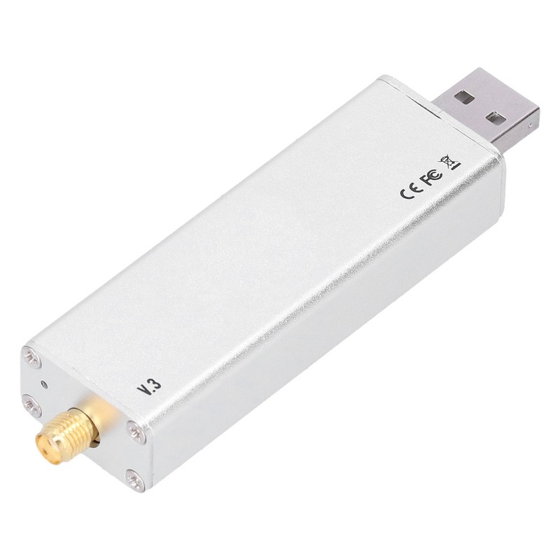 Full Band Receiver Aluminum Alloy RTLSDR 0.1MHz to 1.9GHz Full
