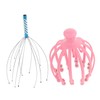 Healvian Ergonomic Scalp Massaging Tool Steel Scalp Massager Neck Massager