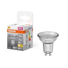 OSRAM LED Star PAR16 Reflector 2700K Warm White 3.7W GU10 36° 350lm Clear Spot Lighting Accent Light Showcase 15000h