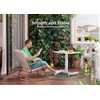 Claiks Mobile Standing Desk, Small Rolling Workstation With Wheels, Pneumatic