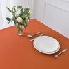 maxmill Textured Rectangle Tablecloth Water Resistant Wrinkle Free Spill-Proof, Soft